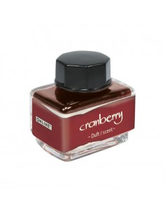 Encrier rouge - encre parfumée cranberry (cerises) 2