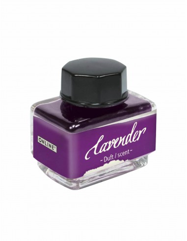 Encrier violet - encre parfumée à la lavande