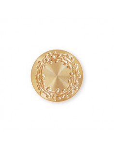 Sceau en laiton pour cachet cire  25 mm - Couronne 2