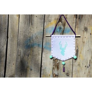 Elastique plat 6mm - Bleu marine