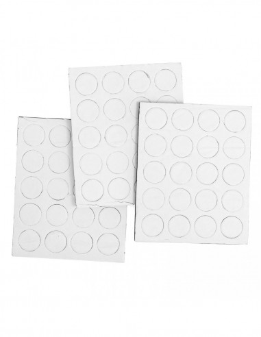 WR Button press 40 mousses adhésives