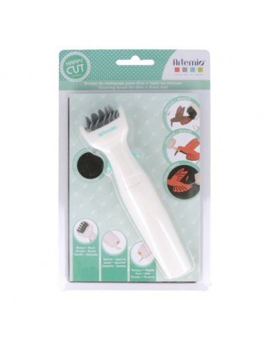Brosse de nettoyage pour dies + tapis en mousse