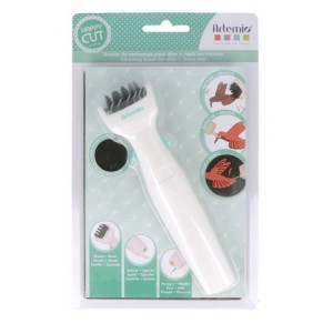 Brosse de nettoyage pour dies + tapis en mousse