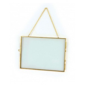 CADRE EN VERRE RECTANGLE A SUSPENDRE 180x130x7mm