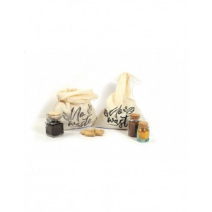 LOT DE 3 SACS A VRAC A DECORER EN COTON 240 x 290 MM