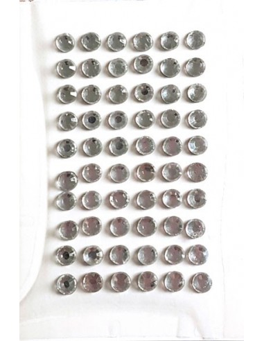 STRASS 5MM THERMOCOLLANT  CRYSTAL CARTE 60 PCS