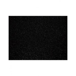 Tissu pailleté NOIR 66x45cm rouleau