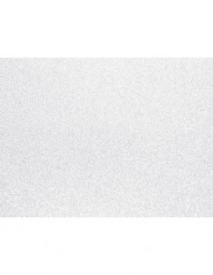 Tissu pailleté BLANC 66x45cm rouleau