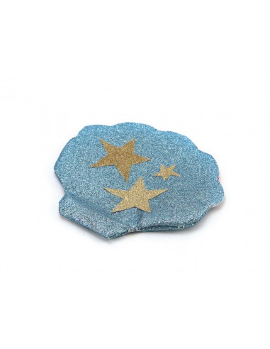 Tissu pailleté OR 66x45cm rouleau