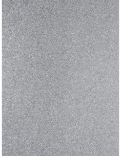 Tissu pailleté ARGENT 66x45cm rouleau