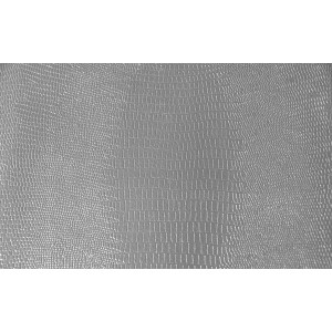 Simili cuir METAL ARGENT 66x45cm rouleau