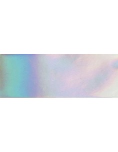 Tissu fantaisie HOLOGRAPHIQUE ARGENT 66x45cm rouleau