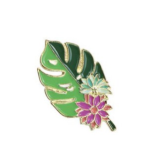 PIN'S FEUILLE TROPICALE