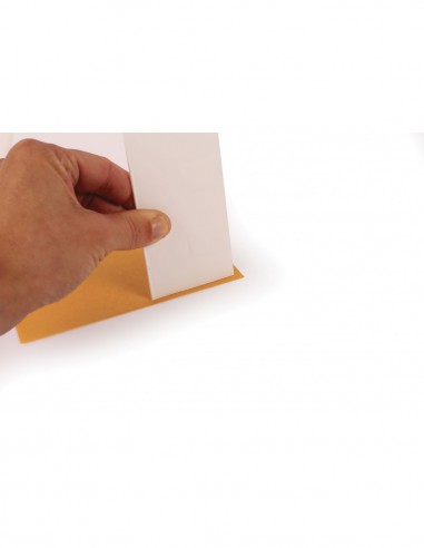 1 FEUILLE  A4 COLLE double face permanente