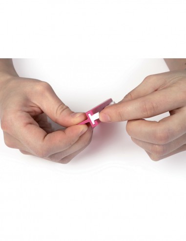 REGLETTE TAMPON ALPHABET POUR PATE POLYMERE, biscuits ou ARGILE