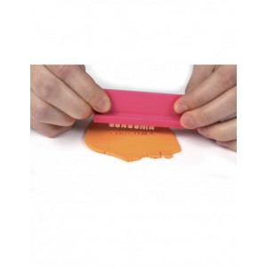 REGLETTE TAMPON ALPHABET POUR PATE POLYMERE, biscuits ou ARGILE