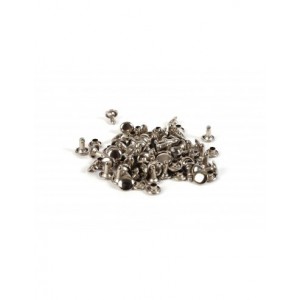SACHETS DE 30 RIVETS DOUBLES POUR LE CUIR 8X8MM ET 6X6MM