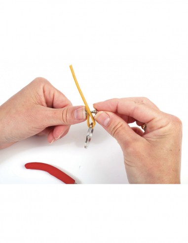 SACHETS DE 30 RIVETS DOUBLES POUR LE CUIR 8X8MM ET 6X6MM