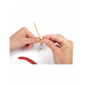 SACHETS DE 30 RIVETS DOUBLES POUR LE CUIR 8X8MM ET 6X6MM