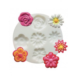 MINI MOULE SILICONE FLEURS ø 70mm