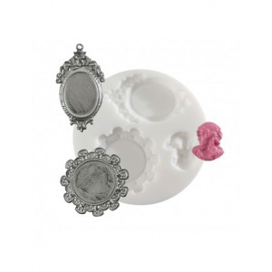 MINI MOULE SILICONE CAMEE DETAILS ø 70mm