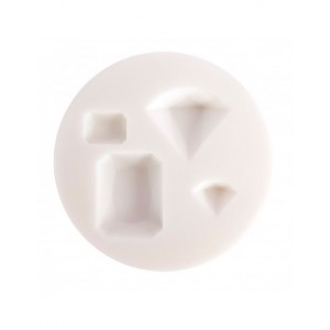 MINI MOULE SILICONE PIERRES PRÉCIEUSES ø 70mm