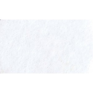 1 FEUILLE DE FEUTRINE A4 2mm-BLANC /Suremballé par 10