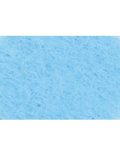 1 FEUILLE DE FEUTRINE A4 2mm-BLEU CLAIR /Suremballé par 10