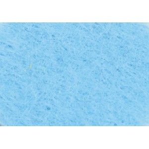 1 FEUILLE DE FEUTRINE A4 2mm-BLEU CLAIR /Suremballé par 10