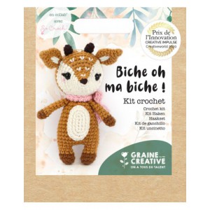 KIT CROCHET AMIGURUMI BICHE 170 mm