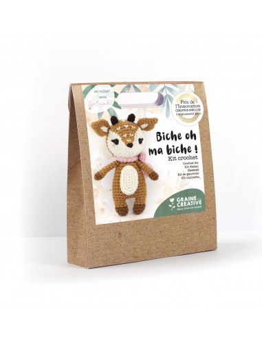 KIT CROCHET AMIGURUMI BICHE 170 mm