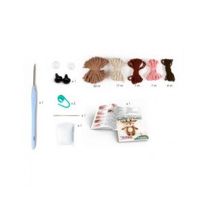 KIT CROCHET AMIGURUMI BICHE 170 mm