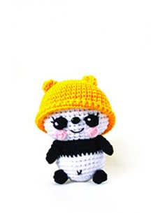 KIT MINIGURUMI PANDA NANA - crochet 100 mm 2