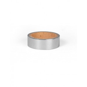 WASHI TAPE ALUMINIUM ARGENT 15mmx5m