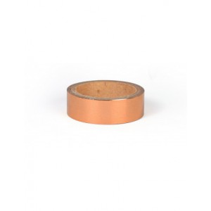 WASHI TAPE ALUMINIUM CUIVRE 15mmx5m
