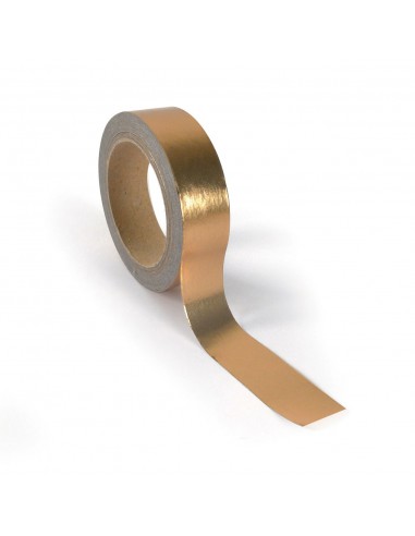 WASHI TAPE ALUMINIUM CUIVRE 15mmx5m