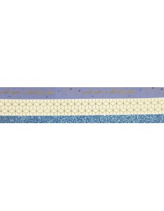 3 WASHI TAPES  ETOILE FILANTE 3x2m