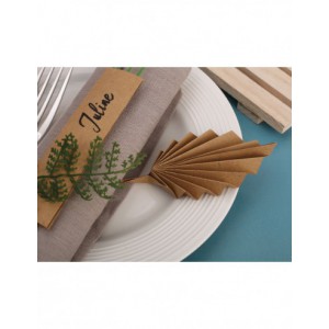 POCHETTE 10 FEUILLES PAPIER KRAFT EPAIS 220GR A4