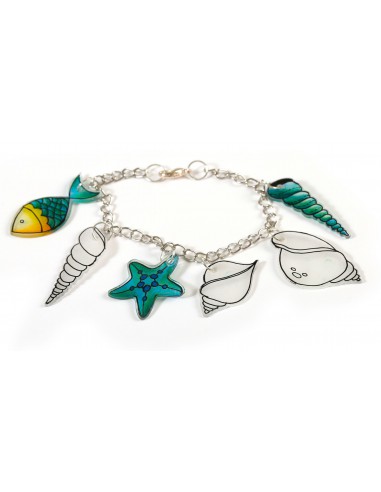 KIT BIJOUX SIRENE - PLASTIQUE DINGUE AVEC DECOUPE