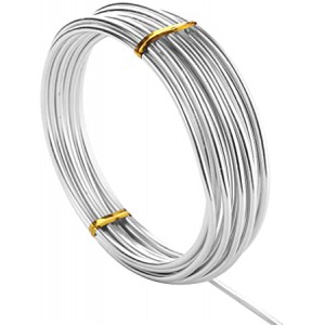 5M FIL ALUMINIUM DIAM 2.5 ARGENT
