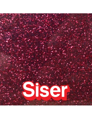 Glitter SISER - Flex Thermocollant - BURGUNDY