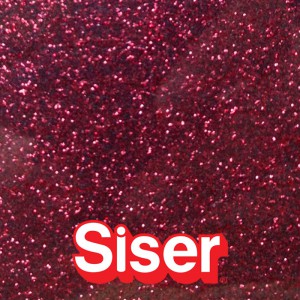 Glitter SISER - Flex Thermocollant - BURGUNDY