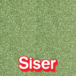 Glitter SISER - Flex Thermocollant - LIGHT GREEN