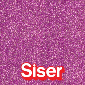 Glitter SISER - Flex Thermocollant - RAINBOW PLUM