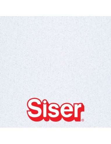 Glitter SISER - Flex Thermocollant - WHITE