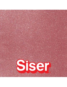 EasyPSV Permanent Glitter SISER - Vinyle autocollant pailleté - ROSE GOLD