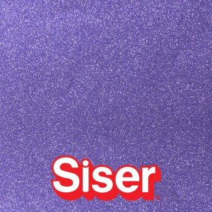 EasyPSV Permanent Glitter SISER - Vinyle autocollant pailleté - HYACINTH