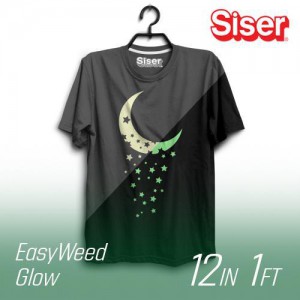 EasyWeed SISER - Flex Thermocollant - GLOW IN THE DARK - le mètre EasyWeed SISER - Flex Thermocollant - GLOW IN THE DARK - le mètre