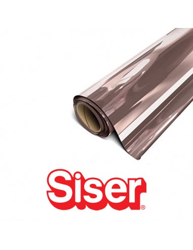 METAL SISER - Flex Thermocollant - GOLDEN ROSE - la feuille de 50,8cmx30cm