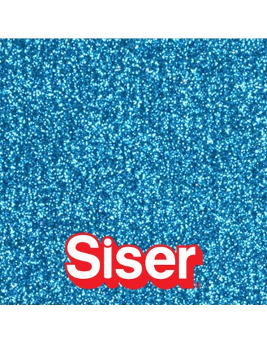 Glitter SISER - Flex Thermocollant - AQUA